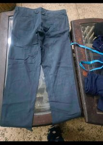 Men's Dark Blue Richlook Trouser in 32 waist