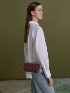 Charles &amp; Keith Maroon Handbag