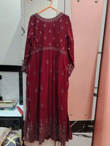 Naira cut Suit 3pc - Mirror work