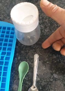 Mini Ice Cube Tray &amp; Spoons Set