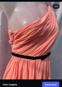 Elegant One-Shoulder Maxi Dress