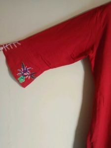 Red Kurta