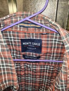 Monte Carlo Plaid Button-Down Shirt