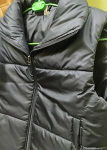 Stylish Black Padded Vest