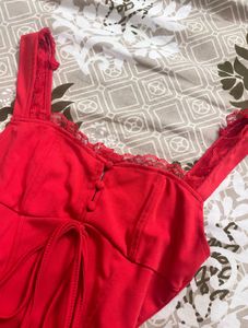 Savana red mini dress