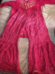 PINK SHARARA SET