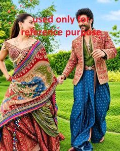 Rashmika Mandanna Wedding Inspired Pink Saree