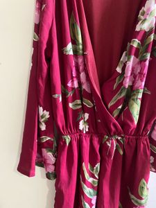 Floral Print playsuit