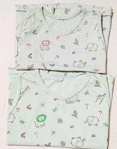 Cute Animal Print Baby Tops
