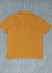 Men's Casual Mustard Polo Shirt