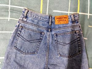 High-Waisted Wide-Leg Jeans