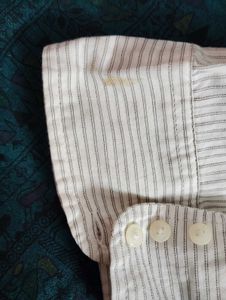 Striped Button-Up Shirt