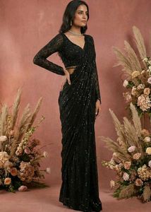 Black Stone Embroidered