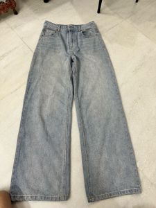 Light Wash Wide Leg Jeans