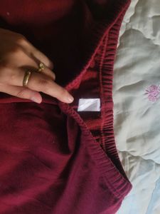 Burgundy Pants