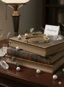 Elegant Gold Bangle Bracelet