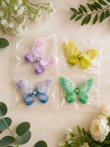 Set of 4 Butterfly Hair Clips (free delivery)