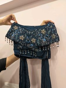 Elegant Navy Blue Co-ord Set