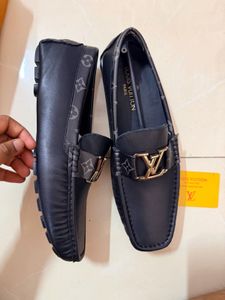 Louis Vuitton Montaigne Black Loafers