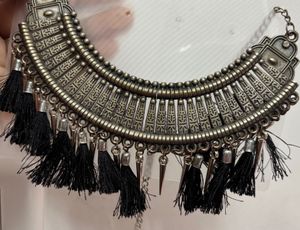 Boho Tribal Choker Necklace
