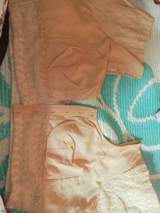 Elegant Peach Embroidered Blouse