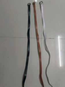 Set of 3 Thin Belts
