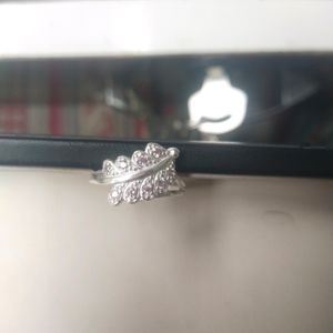 Pure Silver Beautiful Leaf 🌿 Ring 💍 For Her.