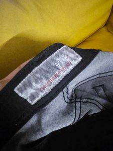Black Denim Shorts