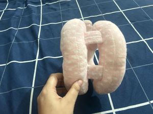 Musical Pink Plush Rocking Horse Toy