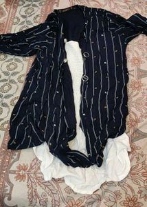 Stylish Striped Kurta Set