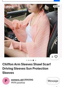 Sheer Pleated Bolero Shrug