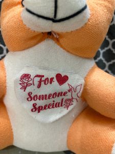 Cute Orange Teddy Bear Plush