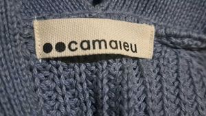 Dusty Blue Knit Cardigan