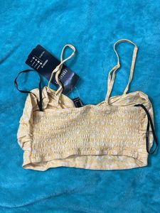 Forever 21 Floral Crop Top Bralette