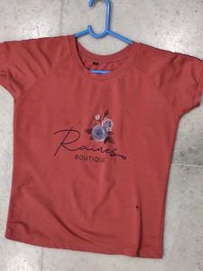 Cute Coral Graphic T-Shirt