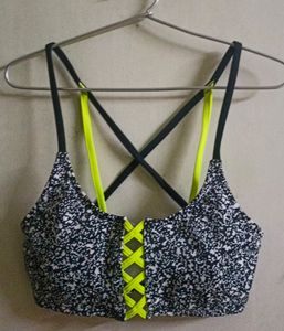 Sports Bra. Back And Front Fancy Design