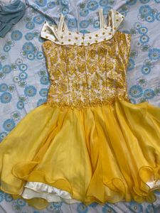 Yellow Party Dress