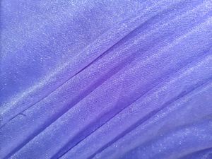 Purple Shimmer Georgette Saree with Golden Border