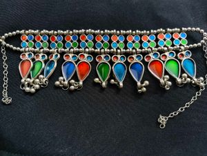 Bohemian Colorful Beaded Choker Necklace