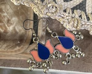 4 pairs of beautiful boho earrings
