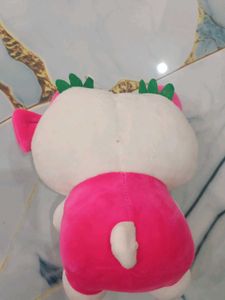 Hello Kitty Plush Toy with Strawberry