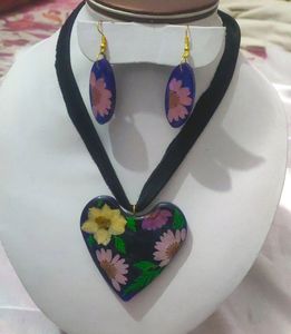 Handmade Resin Jewellery Set