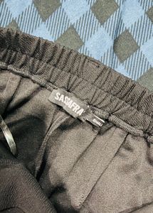 Black Stylish boot cut trouser