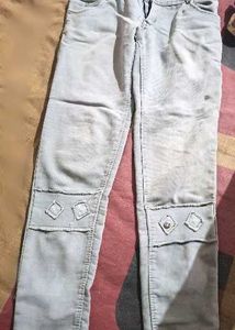 Light Wash Distressed Jeans