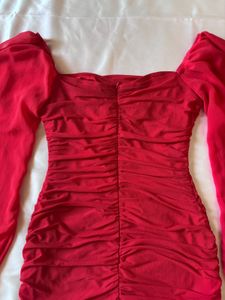 Urbanic Red Bodycon Dress