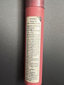 Etude Fixing Lip Tint # 07Cranberry plum