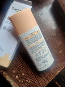 WishCare Daily Tinted Fluid Sunscreen SPF 50+