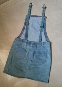 SALE - Allen Solly Denim Pinafore