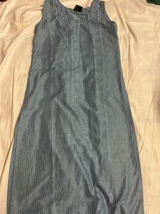 Elegant blue Kurta Palazzo Set