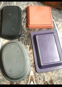Set of 4 Serving Trays